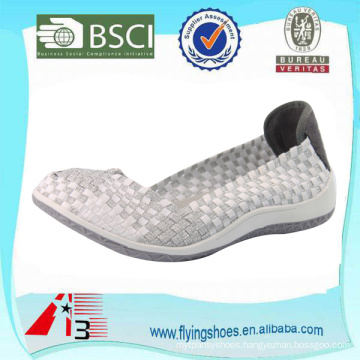light weight comfortable women weave shoes